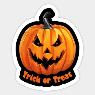 Trick or Treat Sticker